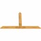 Ekena Millwork Portland Rough Sawn Timber Gable Bracket, Western Red Cedar, 84"W x 49"H x 2"D x 6"F, 14/12 Pitch GBW084X49X0206POR00RWR - alternate 4